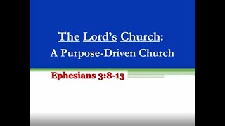 A Purpose-Driven Church