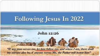 Following Jesus in 2022
