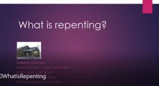 What Is Repenting?